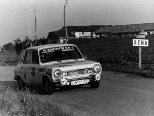Màrius Llongueras – José Luis Trullols (Talbot 1200-S). Rallye CS 1980 (Archivo Llongueras)